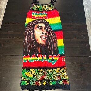 Bob Marley Graphic Maxi Dress